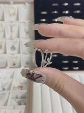 Adjustable Thorn And Rose Matching Couple Rings In Sterling Silver